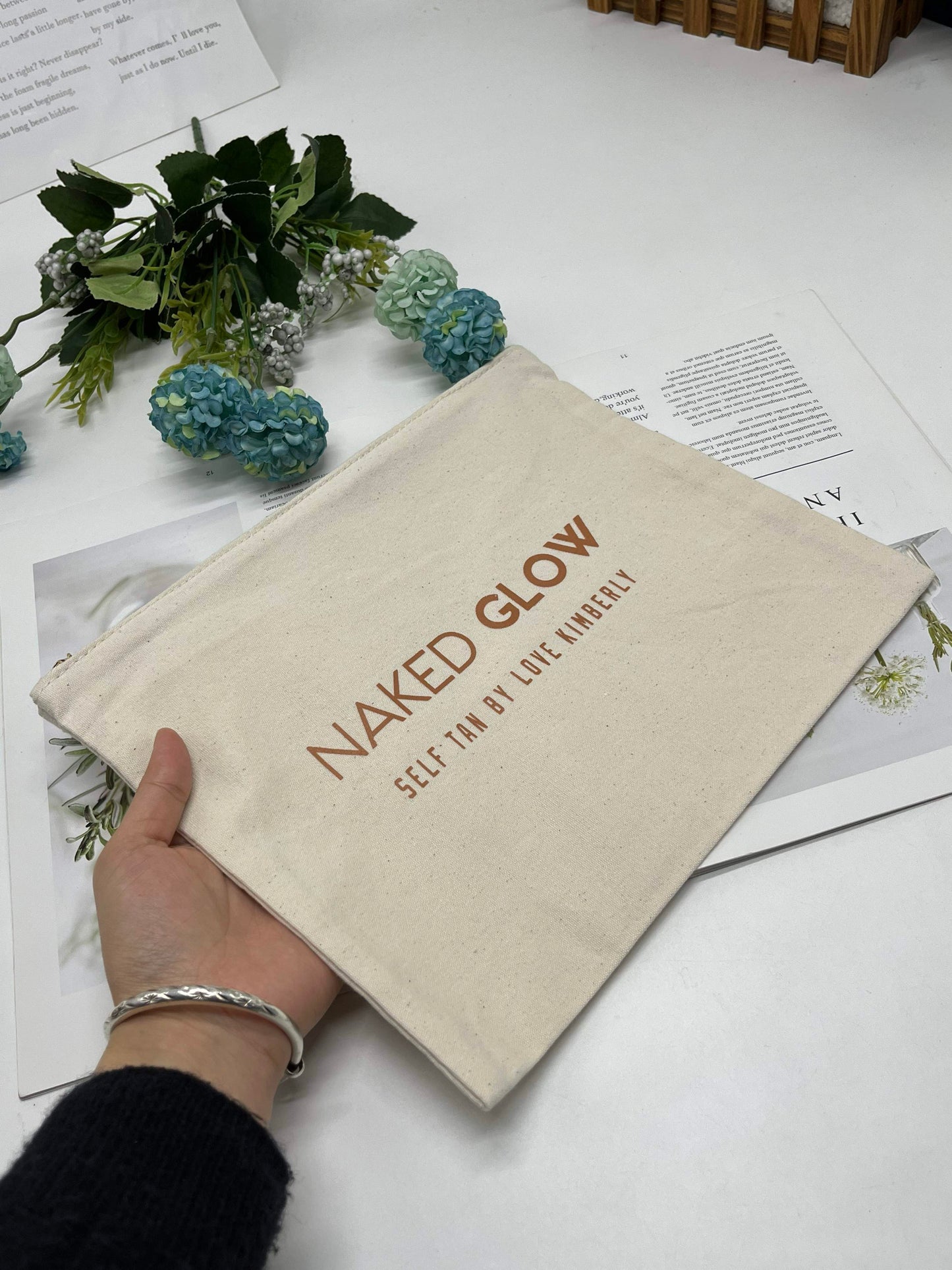 Canvas Clutch