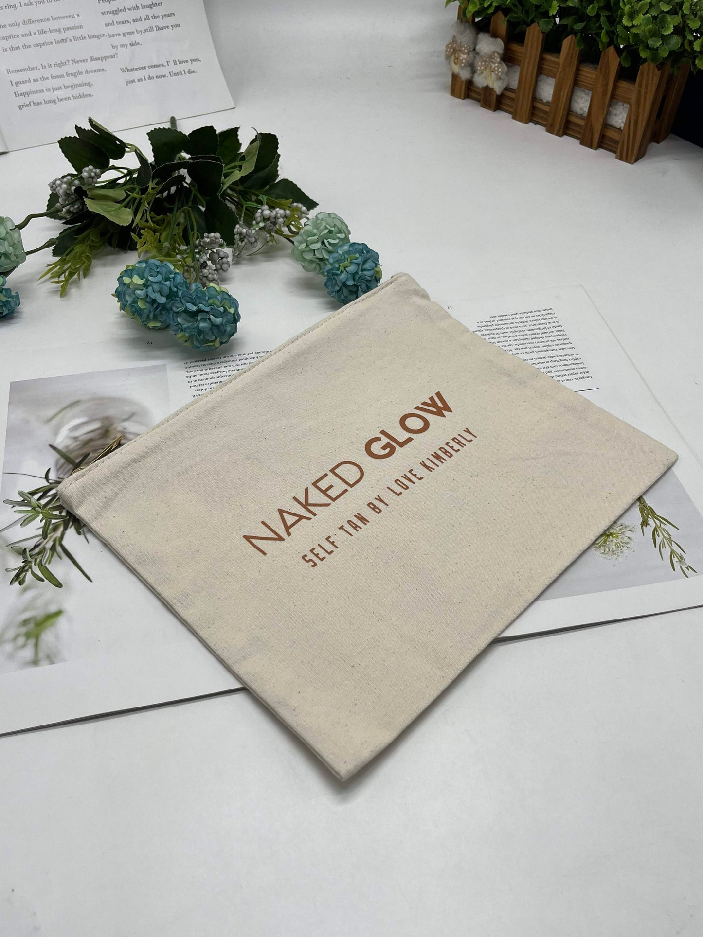 Canvas Clutch