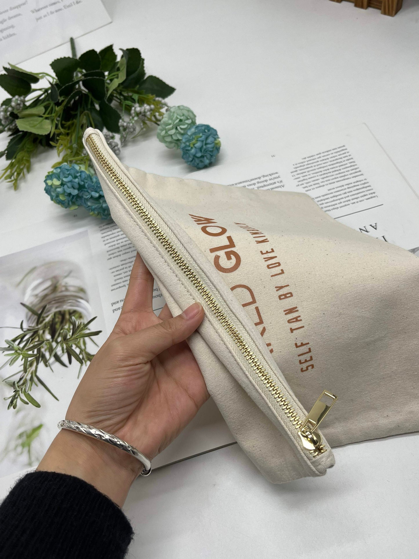 Canvas Clutch