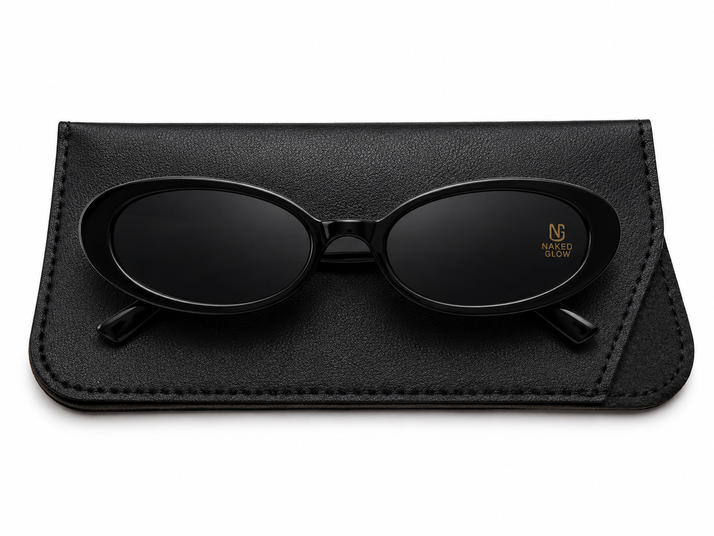 Naked Glow Oval Sunglasses