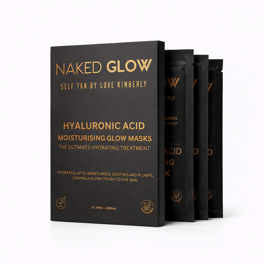 Hyaluronic Acid Glowing Facial Sheet Mask Trio