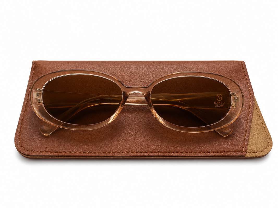 Naked Glow Oval Sunglasses